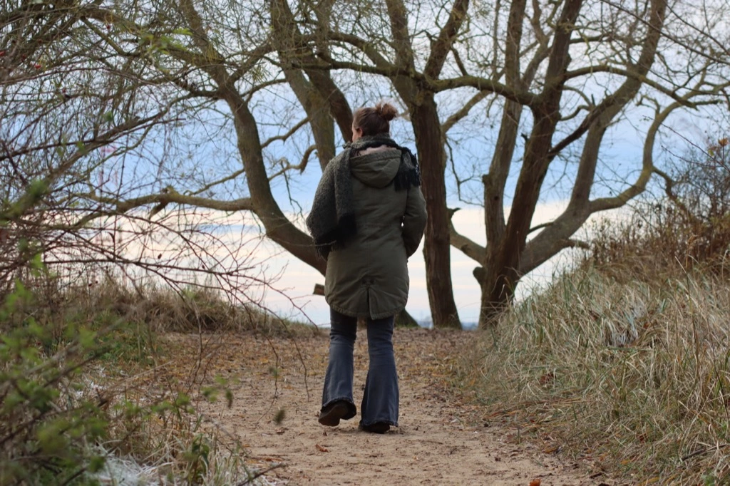 Weg durch die Dühnen